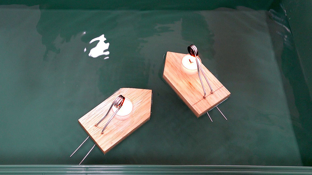 ポンポン船を作ってみよう！